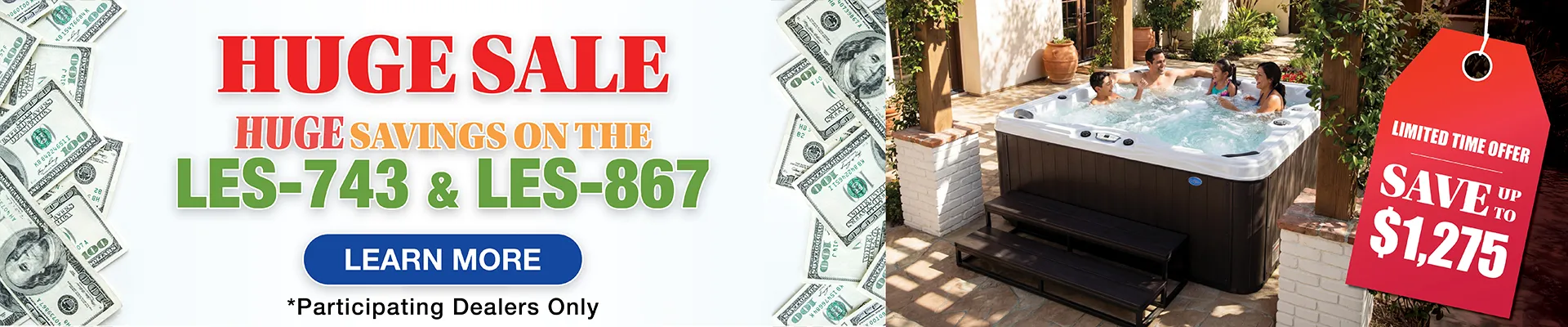 Calspas hot tub being used in a family setting - South Jordan